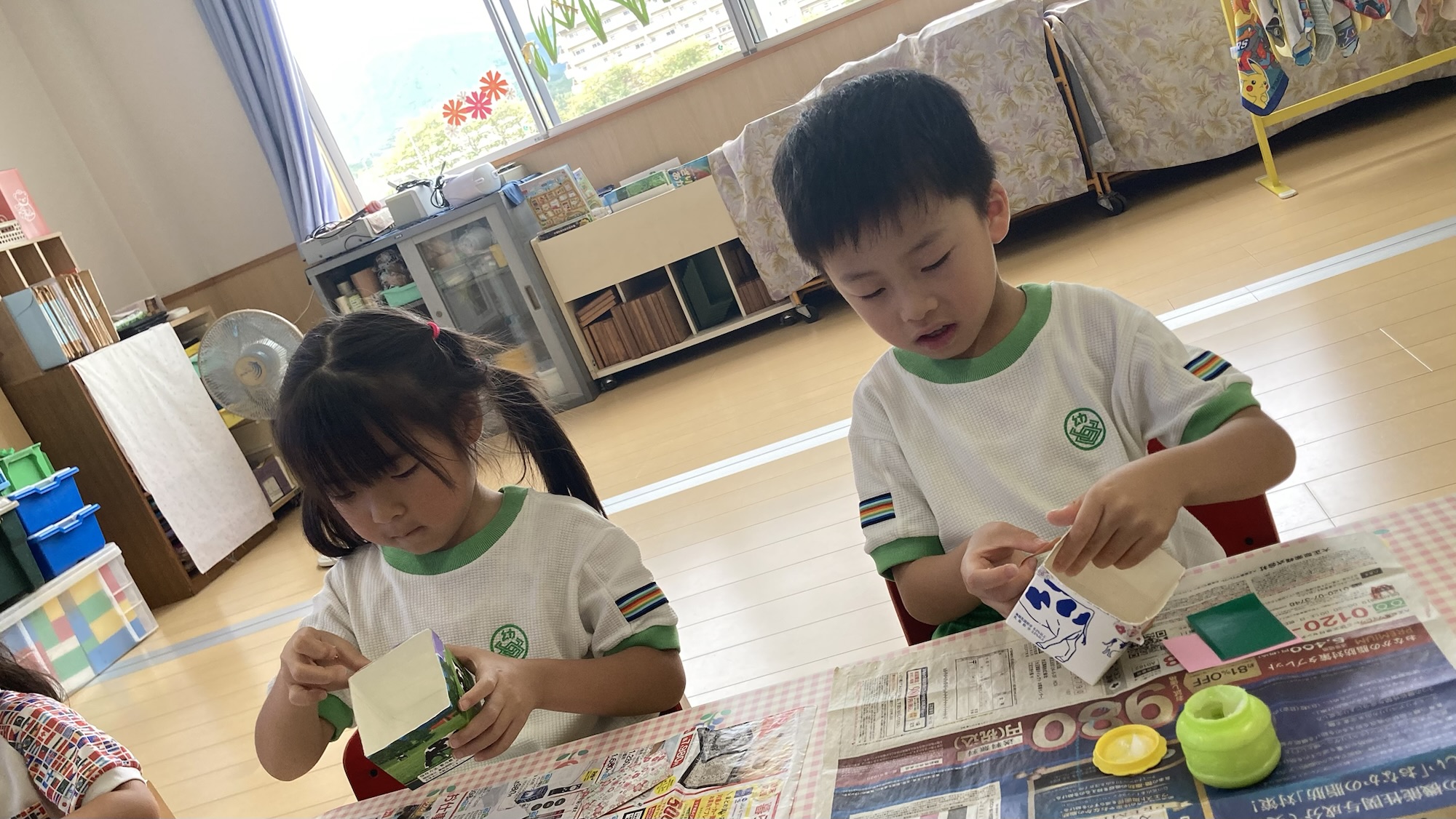 福岡県　京都郡　みやこ町　犀川　わくわくの幼稚園　のびのび幼https://waku2noki.com/7232/稚園　幼稚園　保育園　認定こども園　子ども　保育　弁当　ママ弁当　遠足　年長　年中　年少　未満児　みやこ町保育園　行橋市幼稚園　よちよち広場　言葉遊びかるた遊び　表現遊び　外遊び　お花見　個人制作　マット遊び　体育遊び　らブロック遊び　滑り台　砂場　絵パズル　みのむし　クリスマス制作　お散歩　作品展　ボール遊び　花見　体操教室　指スタンプ製作　給食参観　時の記念日製作　年長製作　あそびワーク　あそび
七夕飾り　敬老の日のプレゼント作り