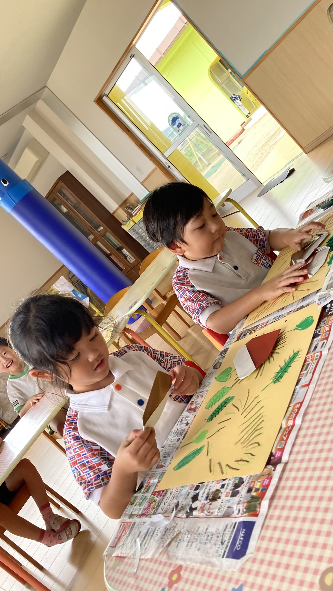 福岡県　京都郡　みやこ町　犀川　わくわくの幼稚園　のびのび幼https://waku2noki.com/7232/稚園　幼稚園　保育園　認定こども園　子ども　保育　弁当　ママ弁当　遠足　年長　年中　年少　未満児　みやこ町保育園　行橋市幼稚園　よちよち広場　言葉遊びかるた遊び　表現遊び　外遊び　お花見　個人制作　マット遊び　体育遊び　らブロック遊び　滑り台　砂場　絵パズル　みのむし　クリスマス制作　お散歩　作品展　ボール遊び　花見　体操教室　指スタンプ製作　給食参観　時の記念日製作　年長製作　あそびワーク　あそび
七夕飾り　秋の折り紙