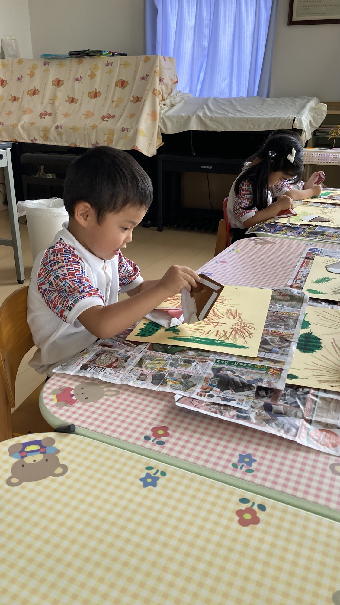 福岡県　京都郡　みやこ町　犀川　わくわくの幼稚園　のびのび幼https://waku2noki.com/7232/稚園　幼稚園　保育園　認定こども園　子ども　保育　弁当　ママ弁当　遠足　年長　年中　年少　未満児　みやこ町保育園　行橋市幼稚園　よちよち広場　言葉遊びかるた遊び　表現遊び　外遊び　お花見　個人制作　マット遊び　体育遊び　らブロック遊び　滑り台　砂場　絵パズル　みのむし　クリスマス制作　お散歩　作品展　ボール遊び　花見　体操教室　指スタンプ製作　給食参観　時の記念日製作　年長製作　あそびワーク　あそび
七夕飾り　秋の折り紙